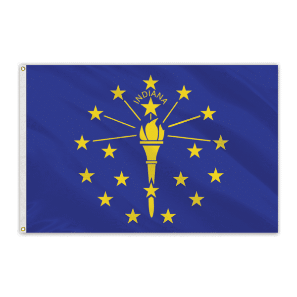 Indiana Outdoor Spectramax Nylon Flag - 2'x3'