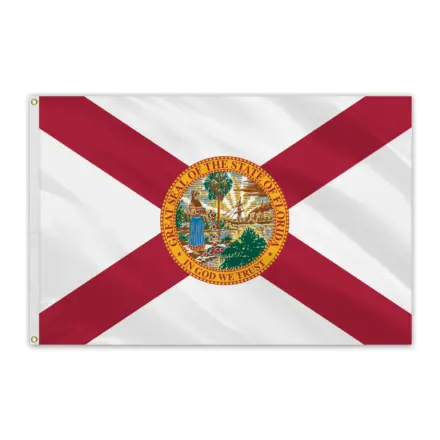 Florida Outdoor Spectramax Sewn Nylon Flag - 2'x3'