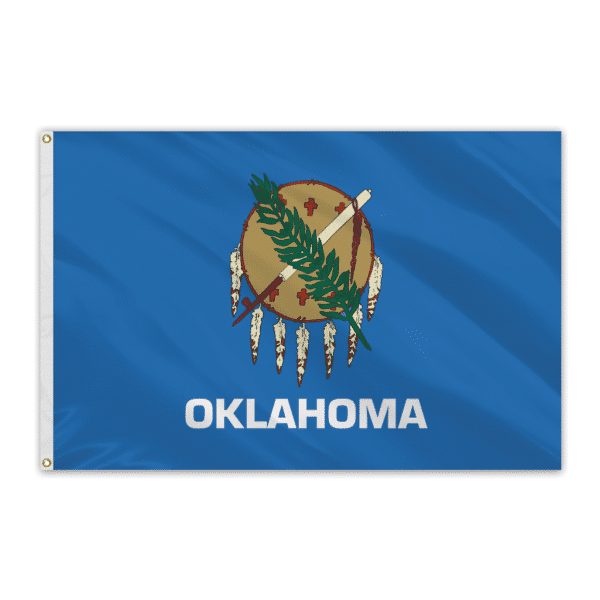 Oklahoma Outdoor Spectramax Nylon Flag - 2'x3'