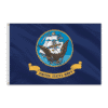 Navy Outdoor Perma-Nyl Nylon Flag - 2'x3'