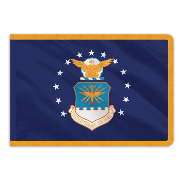 Air Force Indoor Perma-Nyl Nylon Flag - 3'x5'