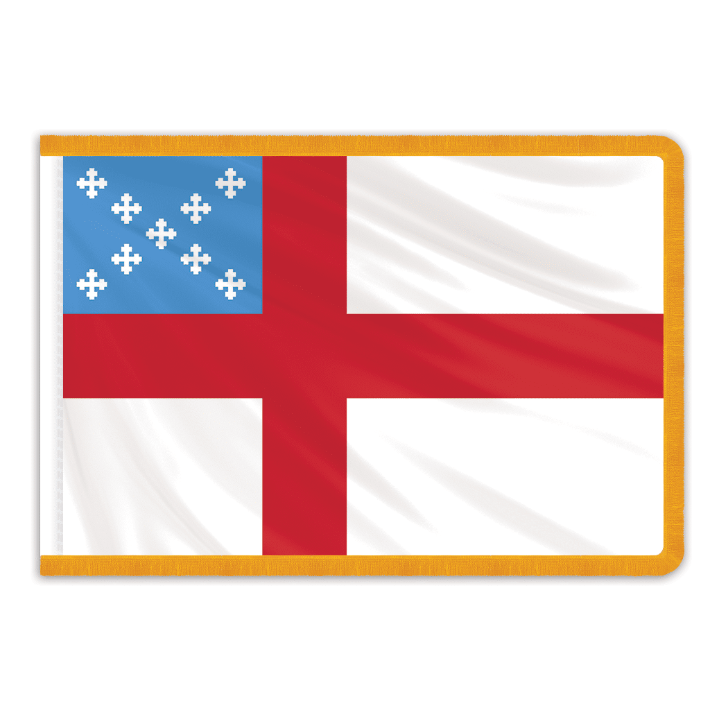 Episcopal Indoor PermaNyl Nylon Flag 3’x5′