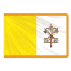 Vatican City Papal Indoor PermaNyl Nylon Flag 3'x5'