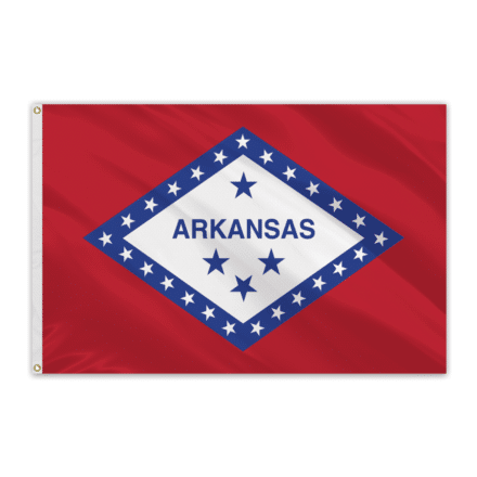 Arkansas Outdoor Spectrapro Polyester Flag - 3'x5'