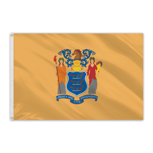New Jersey Outdoor Spectrapro Polyester Flag - 3'x5'