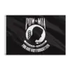 POW/MIA Single Sided Outdoor Perma-Nyl Nylon Flag - 4'x6'