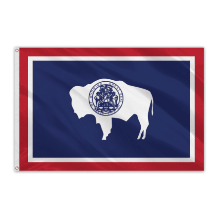 Wyoming Outdoor Spectrapro Polyester Flag - 4'x6'