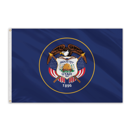 Utah Outdoor Spectramax Nylon Flag - 5'x8'