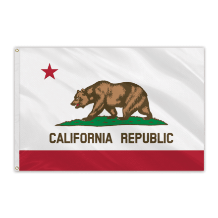 California Outdoor Spectrapro Polyester Flag - 5'x8'