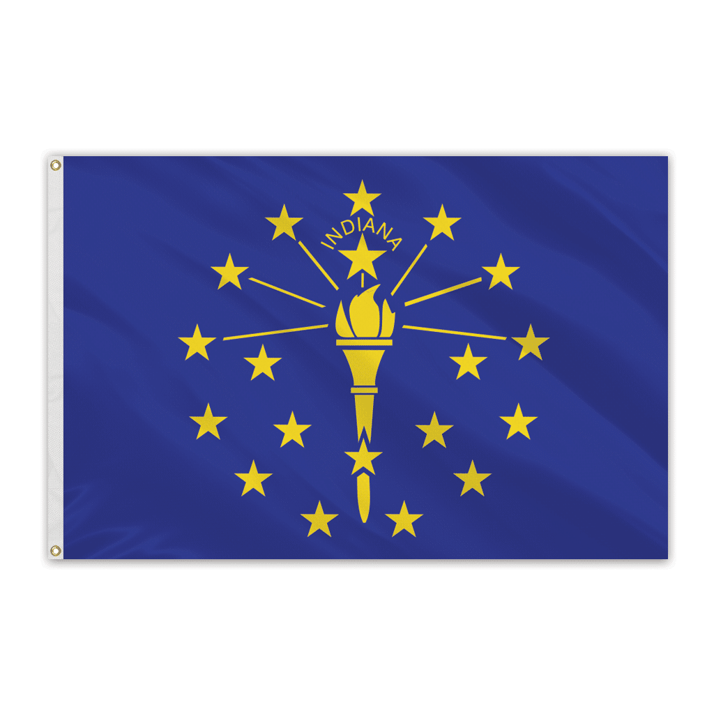 Indiana Outdoor Spectrapro Polyester Flag – 5’x8′