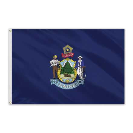 Maine Outdoor Spectrapro Polyester Flag - 5'x8'