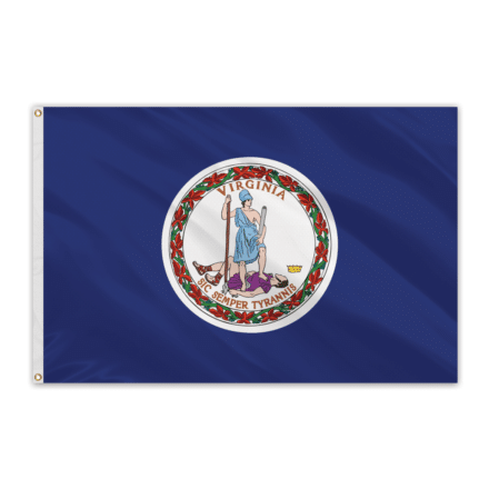 Virginia Outdoor Spectrapro Polyester Flag - 5'x8'