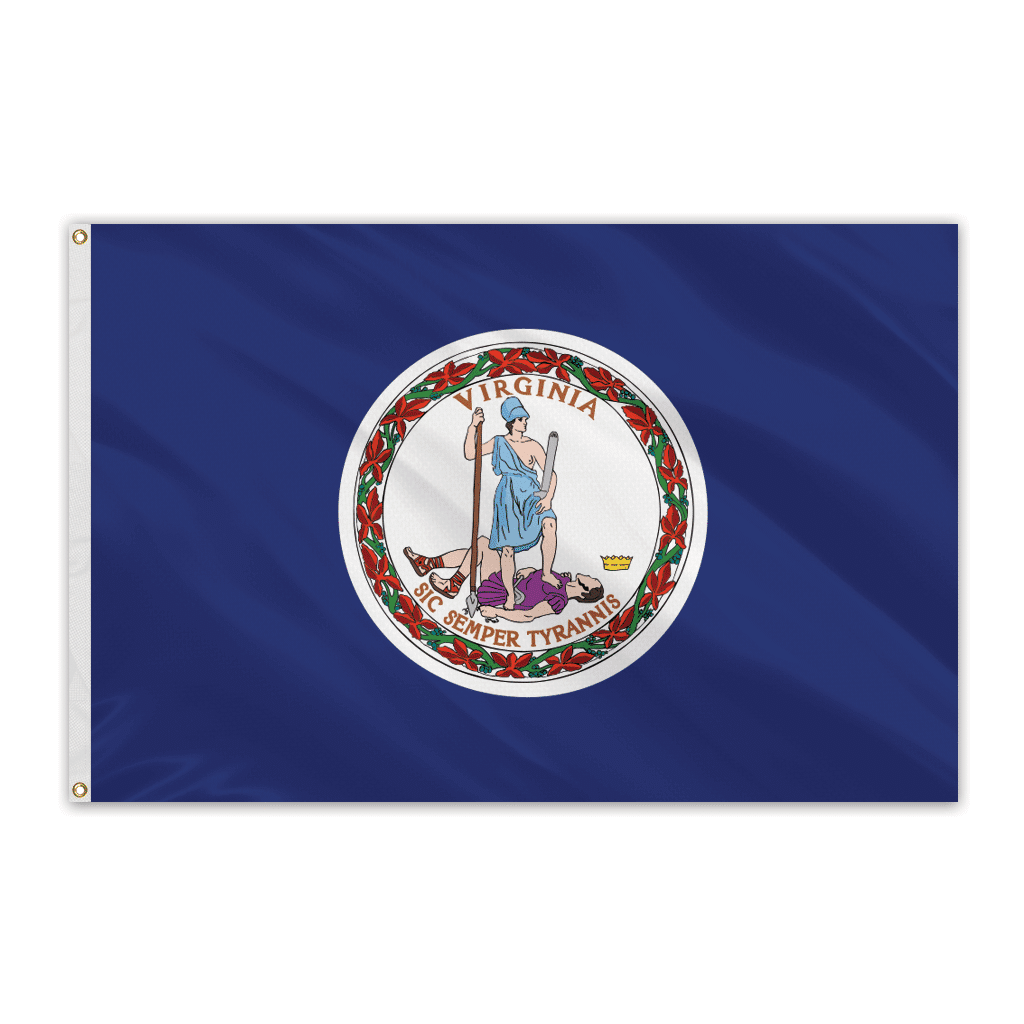 Virginia Outdoor Spectrapro Polyester Flag – 5’x8′