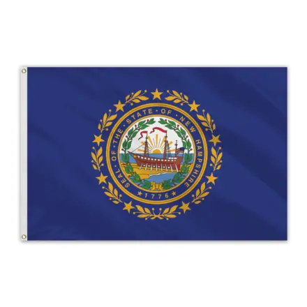 New Hampshire Outdoor Spectramax Nylon Flag - 8'x12'