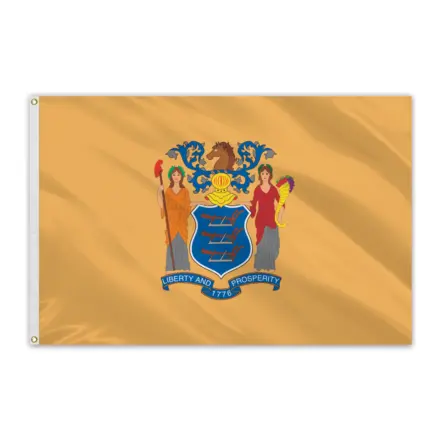New Jersey Outdoor Spectramax Nylon Flag - 8'x12'