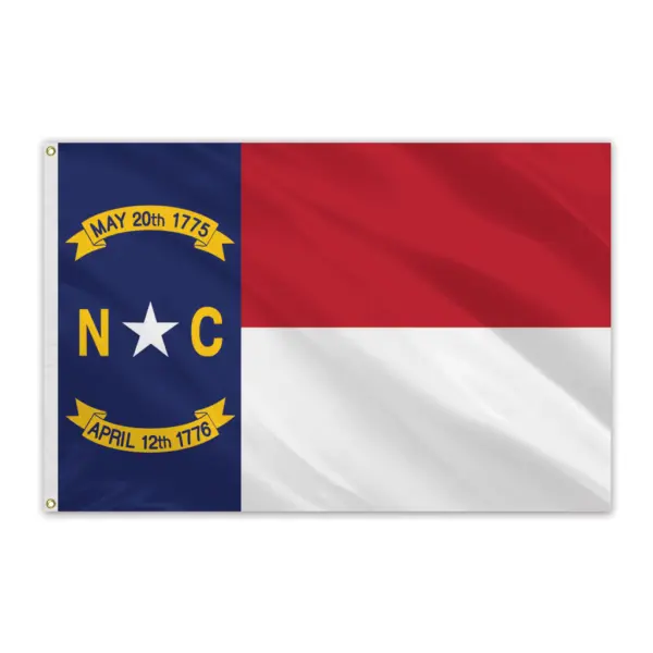 North Carolina Outdoor Spectramax Nylon Flag - 8'x12'