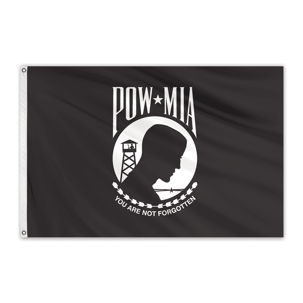 POW/MIA Double Sided Outdoor Spectrapro Polyester Flag – 3’x5′
